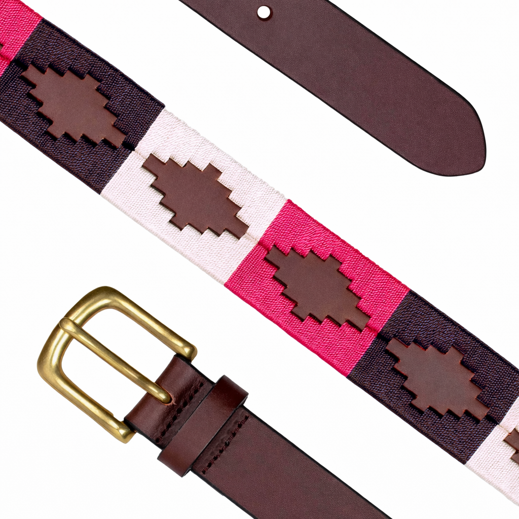 Unisex Leather Polo Belt