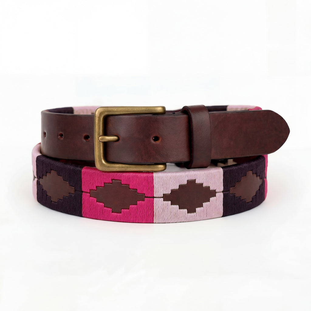 Unisex Leather Polo Belt