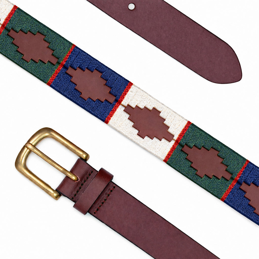 Unisex Leather Polo Belt