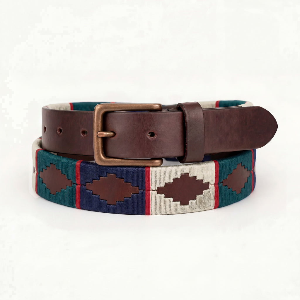 Unisex Leather Polo Belt