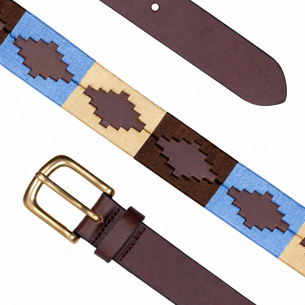 Unisex Leather Polo Belt