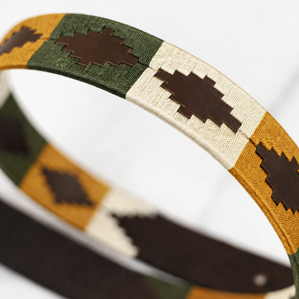 Unisex Leather Polo Belt